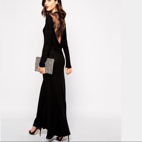 BCBGMaxAzria Dresses & Skirts - BCBGMAXAZRIA Cowl Back Maxi Dress